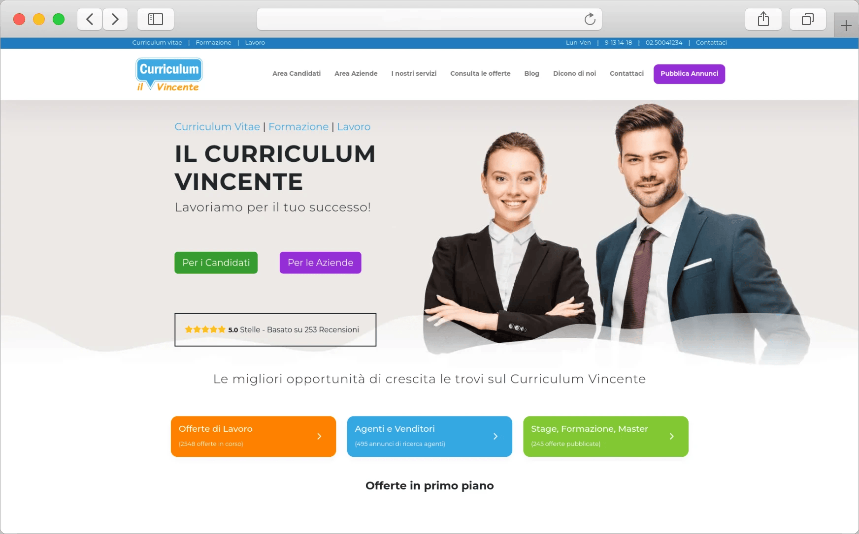 Il Curriculum Vincente