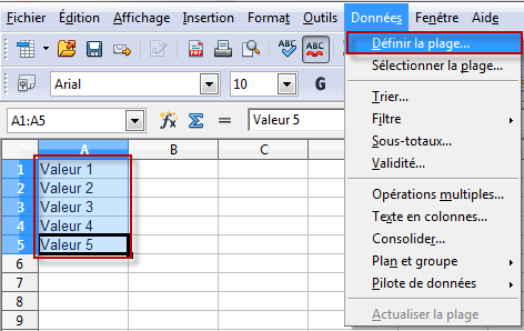 La suite bureautique openoffice.org, qui contient un traitement de texte, un tableur, un logiciel. Creer Une Liste Deroulante Sur Calc Dans Openoffice