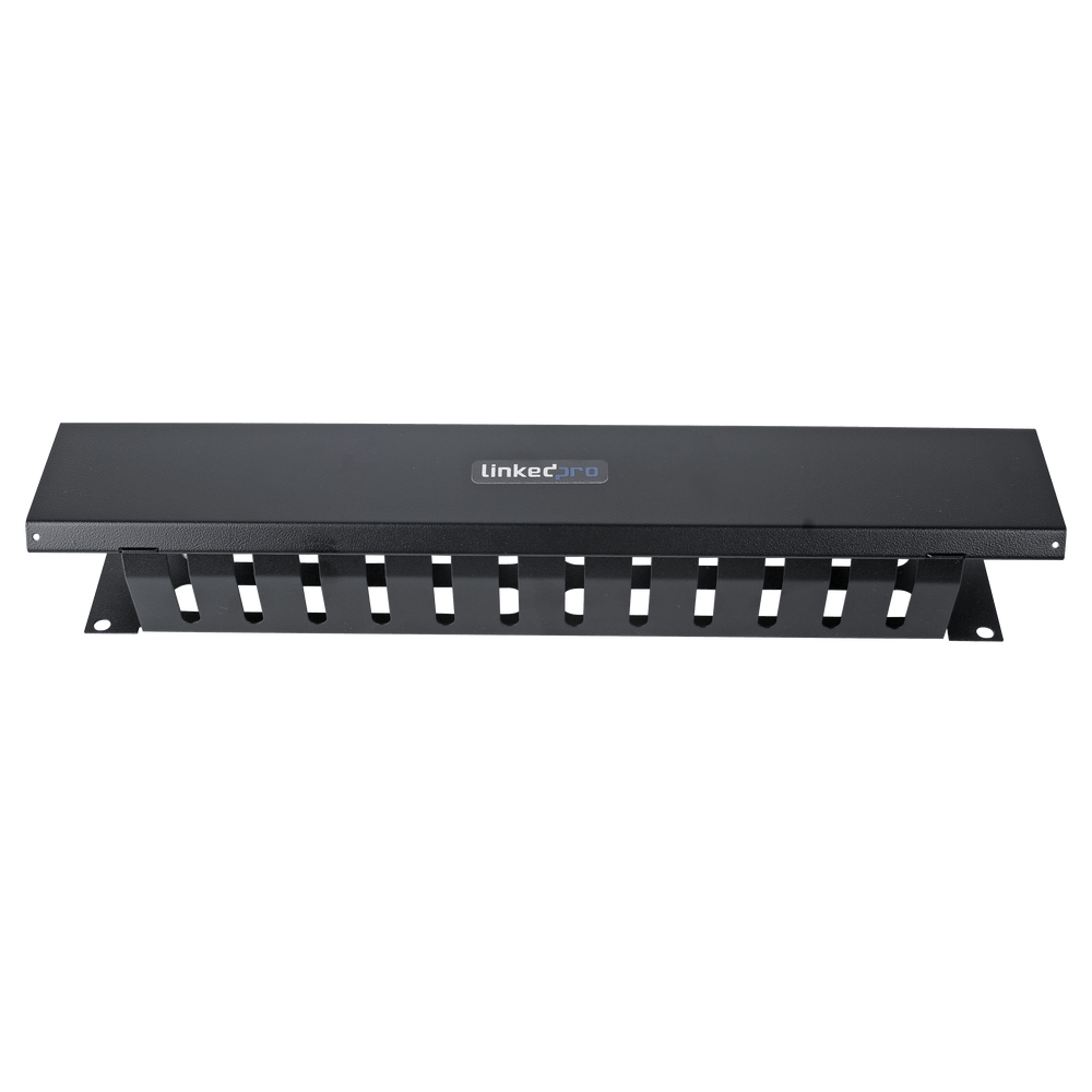 19" 2U Horizontal Cable Management, Metal