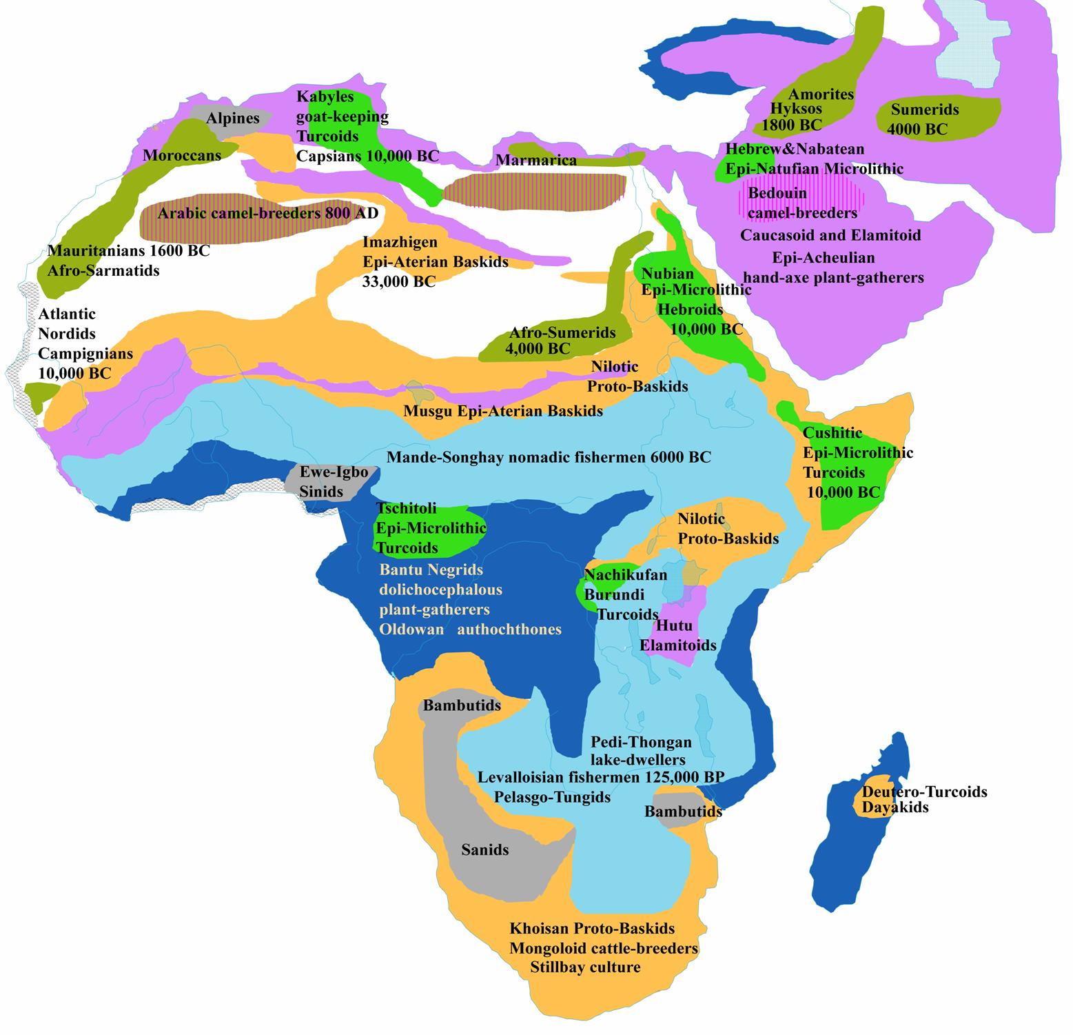 What Is The Difference Between African Tribes In Northern Africa And Africarm 