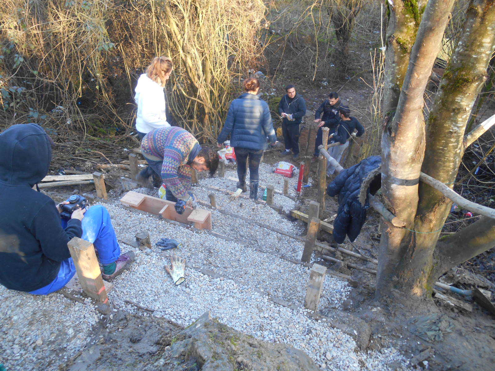 Système b - Escalier d'accès