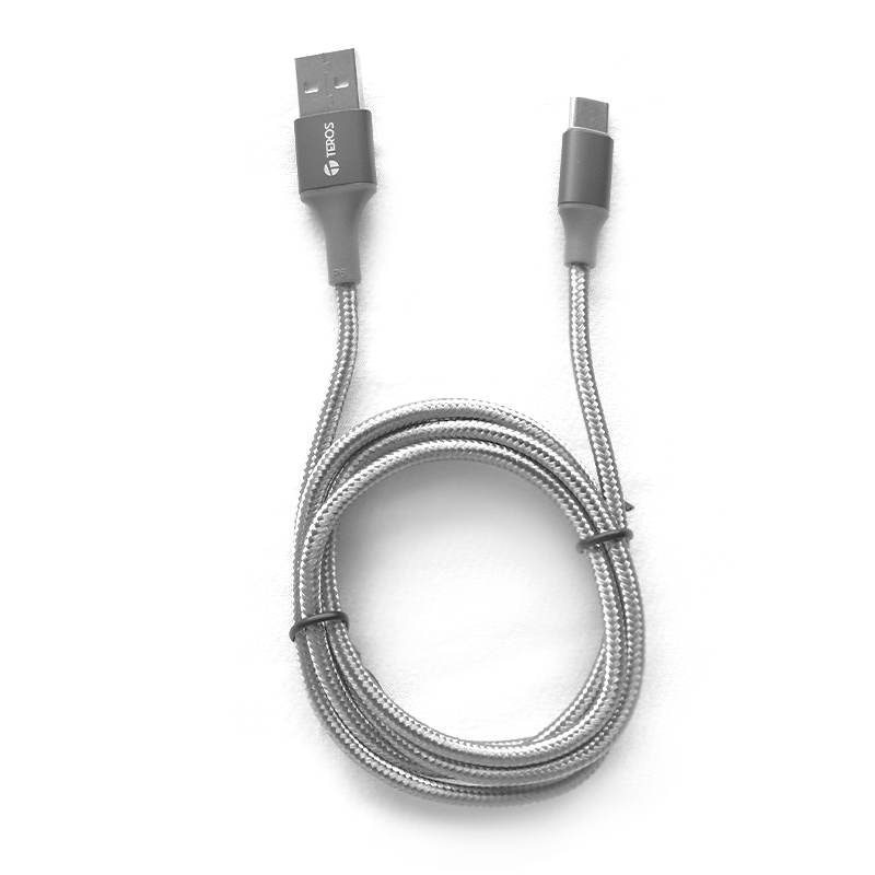 Cable USB TEROS TE-70211W, Tipo A a Tipo C, 3A, 60W