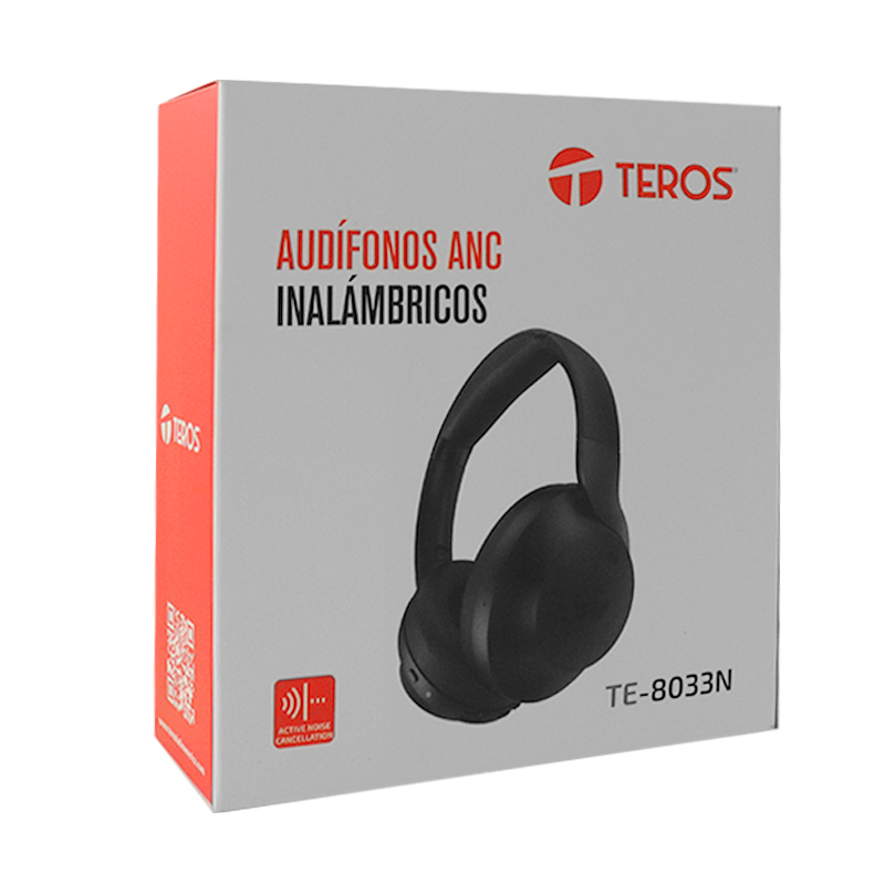 Audífono inalámbrico ANC TEROS TE-8033N (Headset)