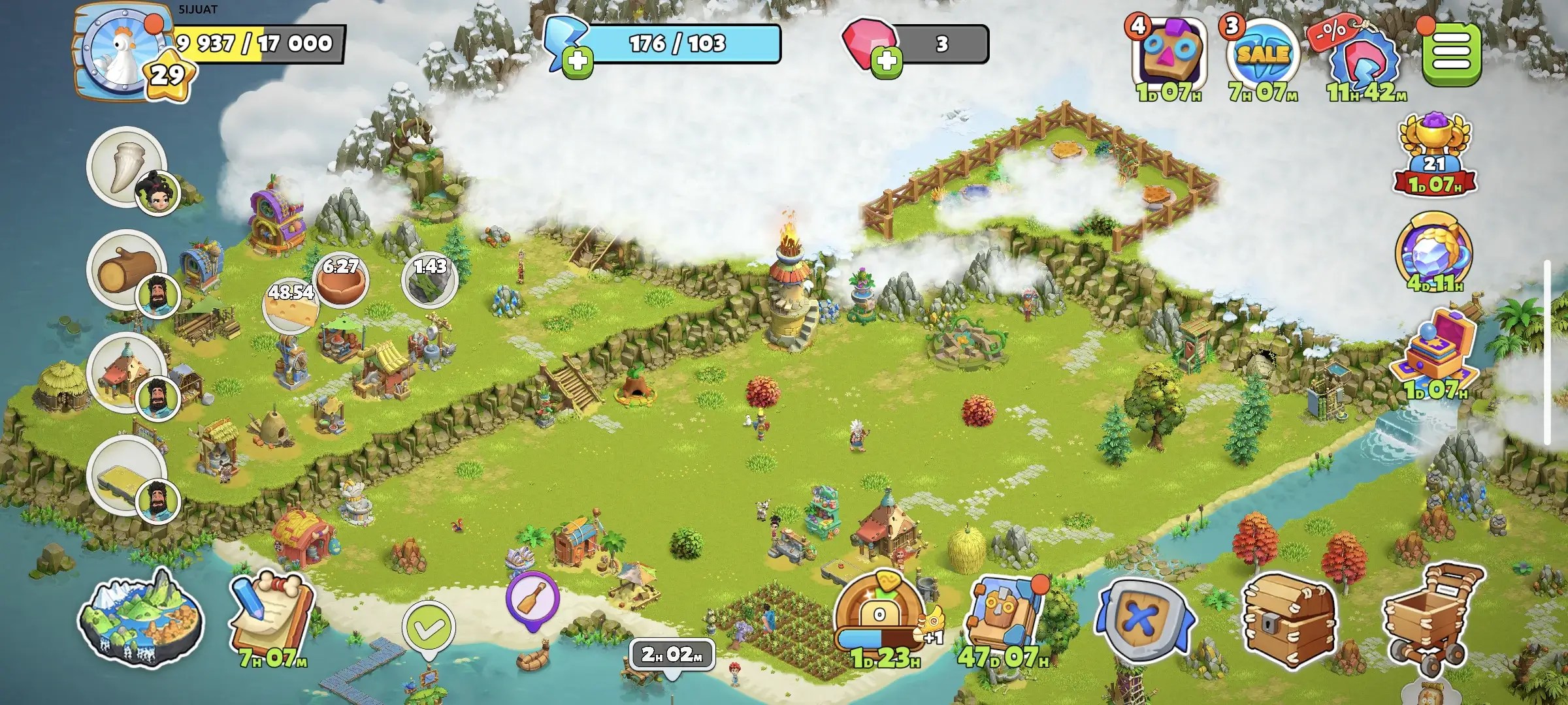 Family Island APK Mod Energía Infinita 2