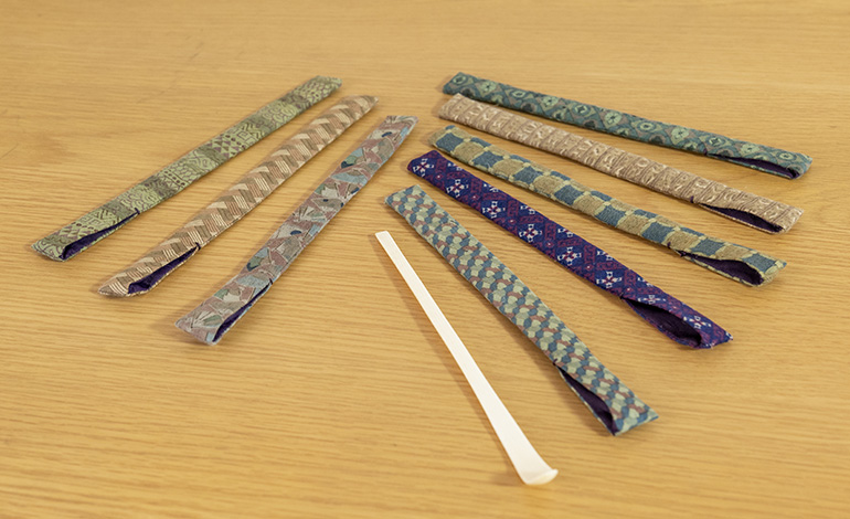 新作｜茶杓入れ［更紗］ オンラインショップ発売開始 | 秀哉(しゅう