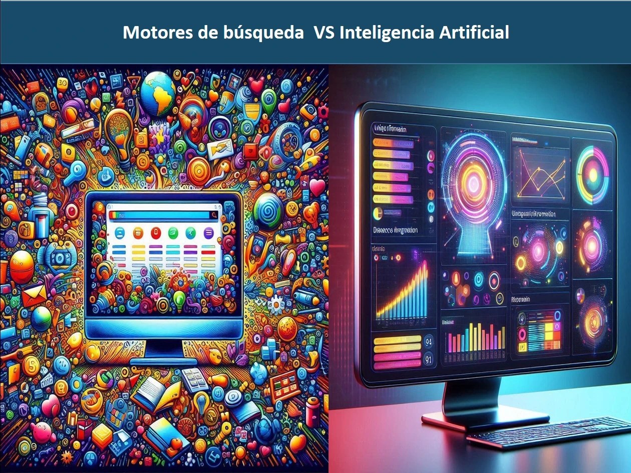 Motores de búsqueda vs Inteligencia Artificial