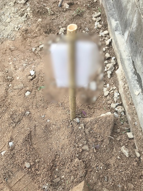 地鎮祭無事終わり、一次外構工事開始!