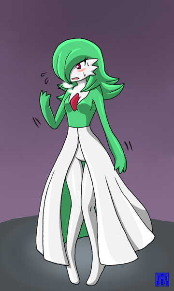 Who wouldn't just want to come home and relax as someone else? TF Gardevoir 7/7 by omoi -- Fur Affinity dot net