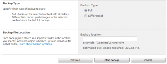 SharePoint 2010 backup restore SharePoint 2010 backup restore