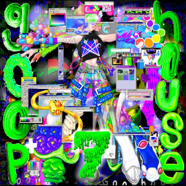 Goop House Streamlabs - Colorful Textures - Perfect Desktop Collection