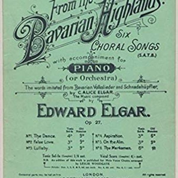 Elgar Bavarian Dance From Three Bavarian Dances St - Download Professional Colorful Pattern | Ultra HD