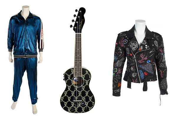 And we were leather jackets hangin' onto a harley Items from Billie Eilish, Elton John, Barbra Streisand