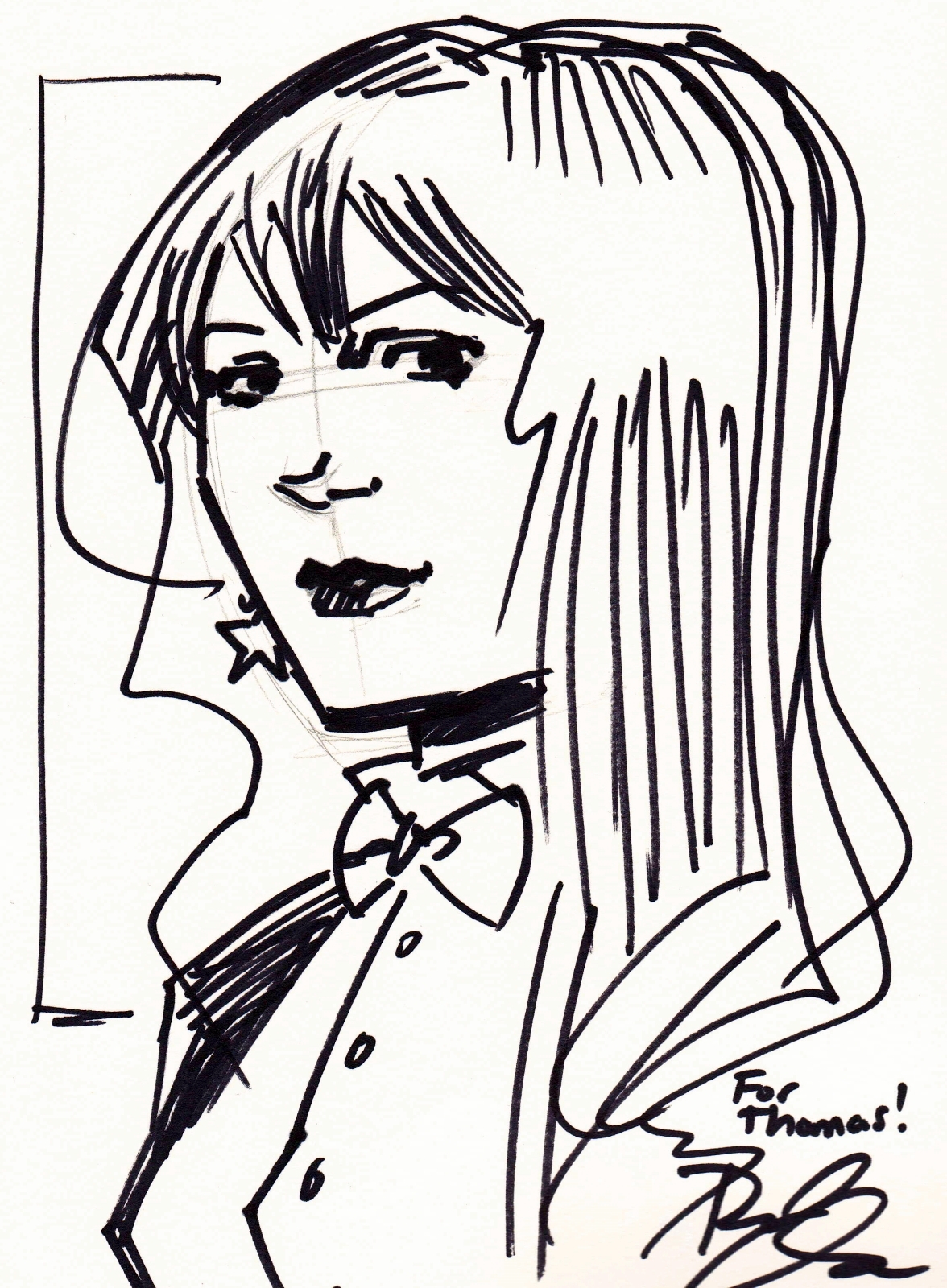 Sketch von Rebekah Isaacs