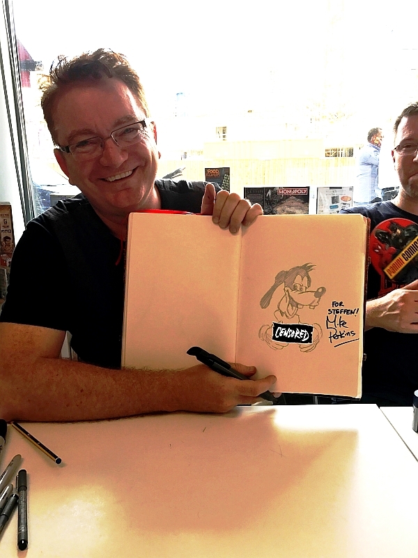 Mike Perkins und seine (nicht ganz jugendfreie) Goofy-Interpretation