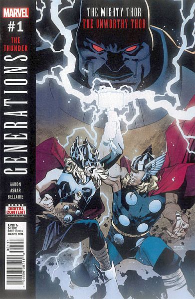 Generations: The Mighty Thor & The Unworthy Thor #1