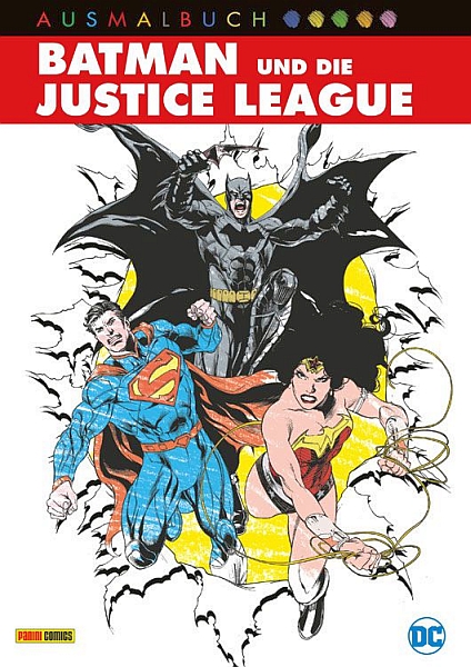 Batman und die Justice League – Das Ausmalbuch