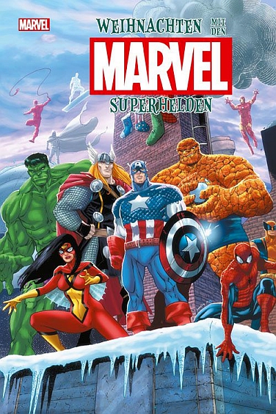 Weihnachten mit den Marvel-Superhelden
