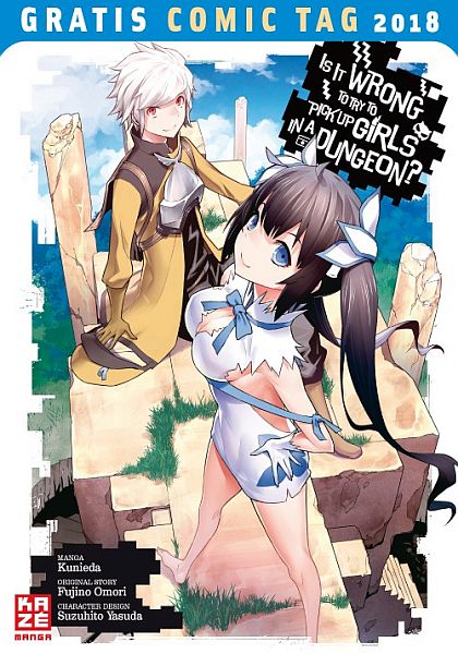Is it wrong to try to pick girls in a dungeon? (Kazé)