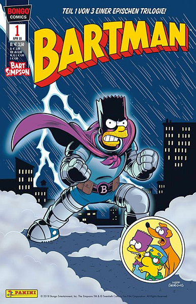 SIMPSONS COMICS PRÄSENTIERT: BARTMAN TRILOGIE