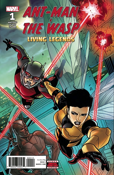 ANT-MAN AND WASP LIVING LEGENDS #1