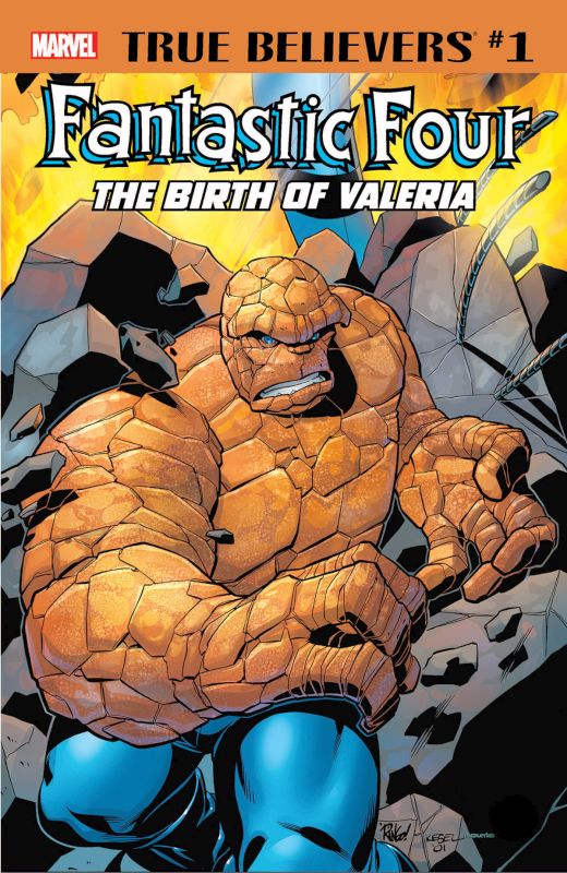 TB FANTASTIC FOUR BIRTH OF VALERIA #1