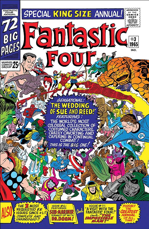 TB FANTASTIC FOUR WEDDING REED AND SUE #1