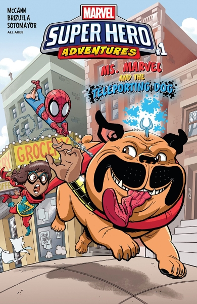 MSH ADVENTURES MS MARVEL TELEPORTING DOG #1