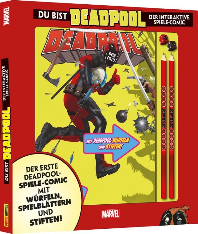 Deadpool: Du bist Deadpool – Interaktiver Spiele-Comic
