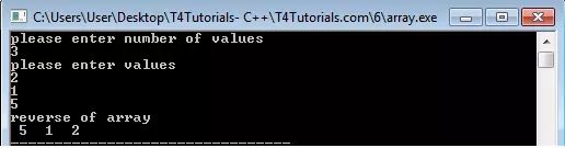 Show Array Values In Reverse Order C Cpp T4tutorials Com - Full HD Vintage Patterns for Desktop