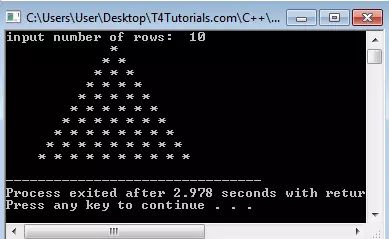 Multiple Inheritance C Program Pattern Like A Pyramid Repeat T4tutorials Com - Gradient Art Collection - Retina Quality