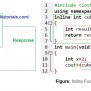 Inline Function In C++ – T4Tutorials.com