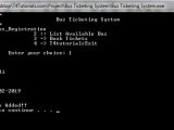 Bus Ticket Reservation System Project In C Oop T4tutorials