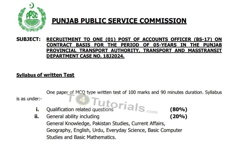 Senior Software Engineer Developer Syllybus Ppsc Pakistan - Modern Geometric Image - Retina