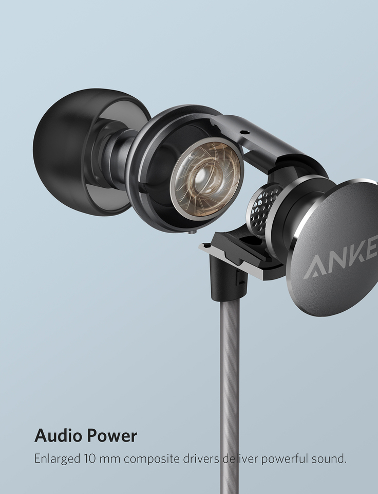 Anker Soundbuds Verve (wired) - Black