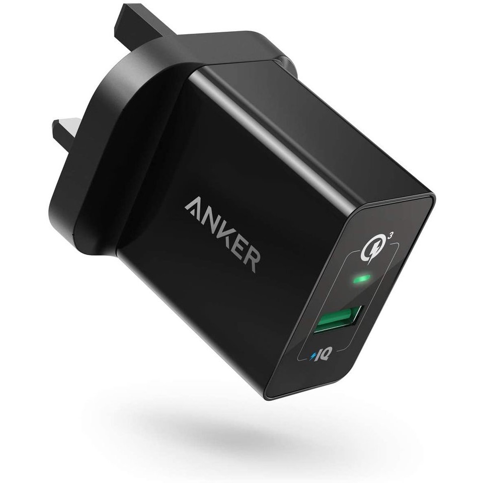Anker 18W Powerport+ 1 with Quick Charge 3.0 USB Wall Charger