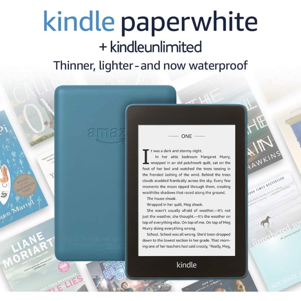 Paperwhite 10th Generation Kindle 8GB Twilight Blue Refurbished