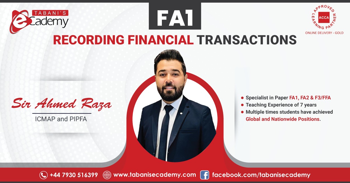 1. FA1 | Recording Financial Transaction (Urdu / Hindi)