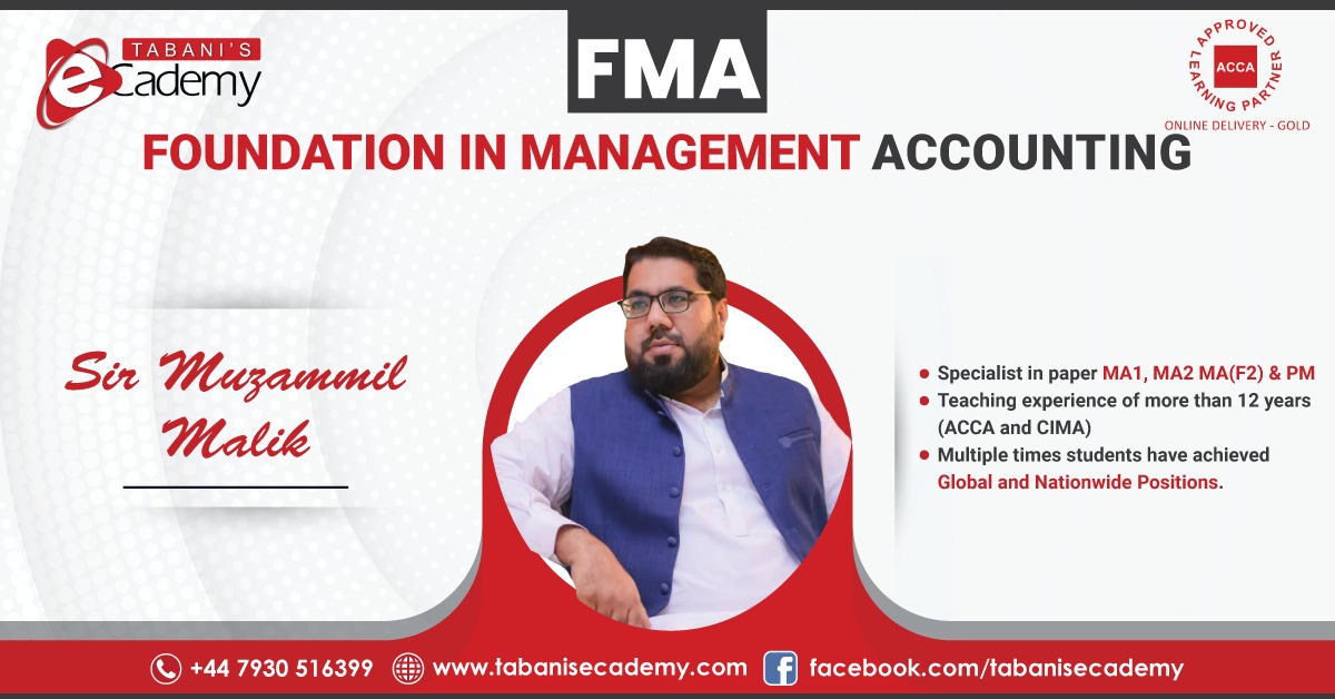 6. FMA | Management Accounting (Urdu / Hindi)