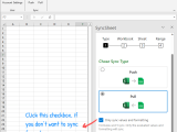 Syncsheet Tabgraf