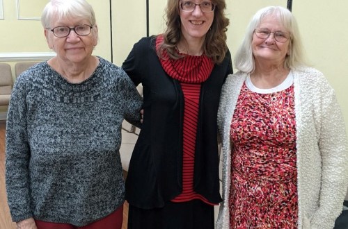 me with two Deaf ladies in WV