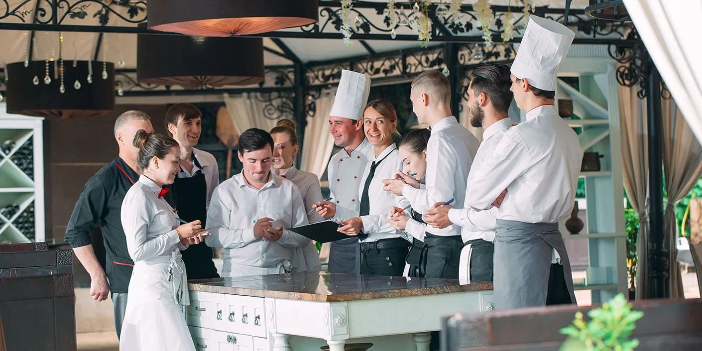 Restaurant Staff Defined Roles