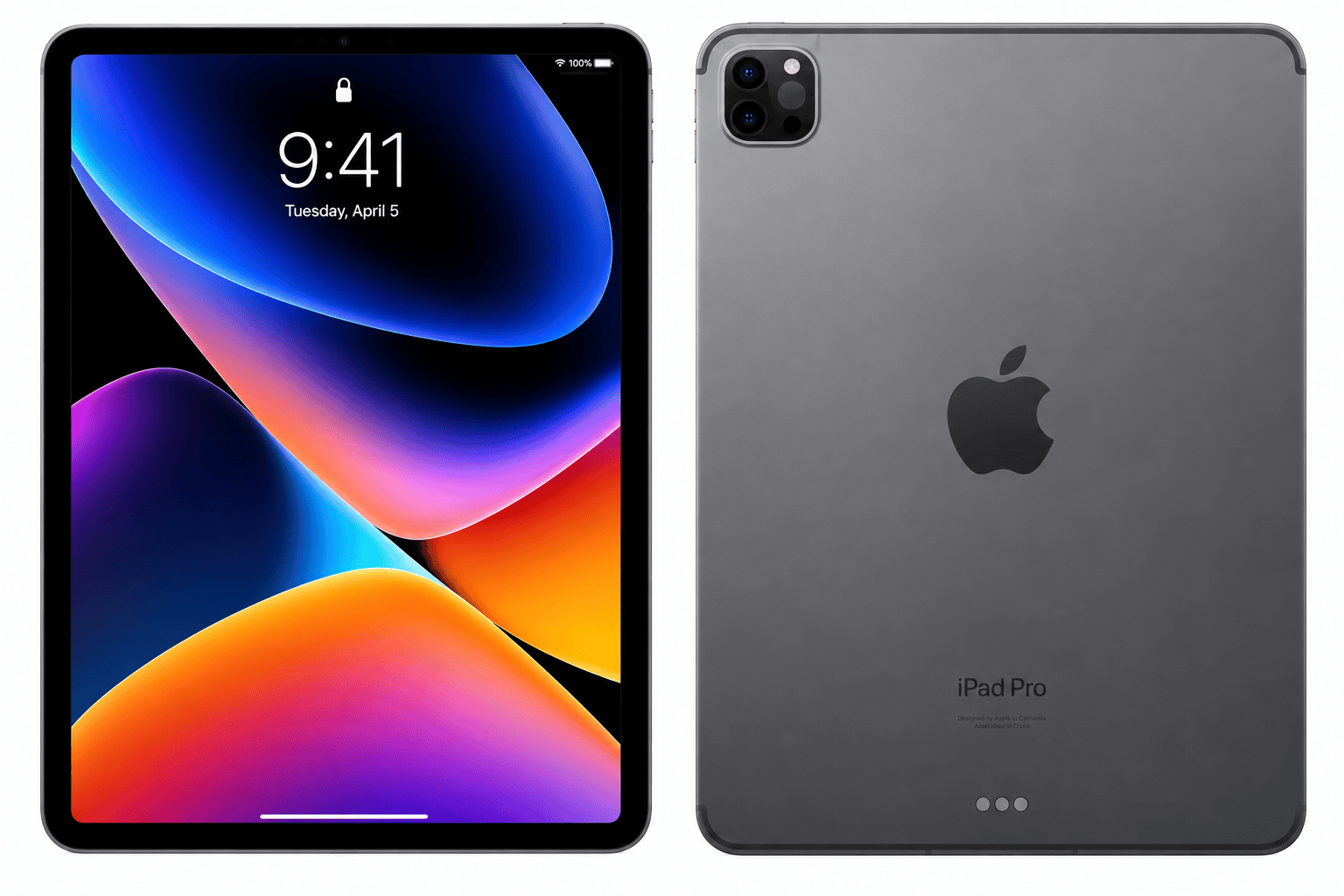 iPad pro 11-inch Front and Back Showcase
