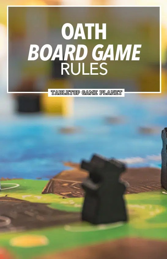 The consequences of one game will ripple through those that follow, changing what resources and actions future players may have at their disposal and even altering the game's core victory condition. Oath Board Games Rules Tabletop Game Planet