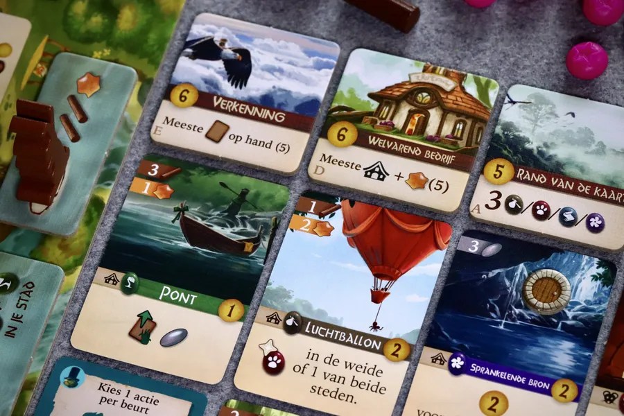 Tổng thể bộ game Everdell Duo