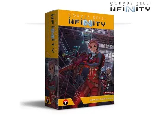 Infinity Nomads Action Pack Tabletop Renaissance Games Hobbies