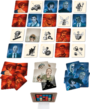 Codenames: Pictures - Components