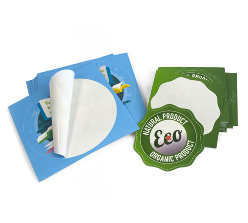 Etiquetas con semicorte