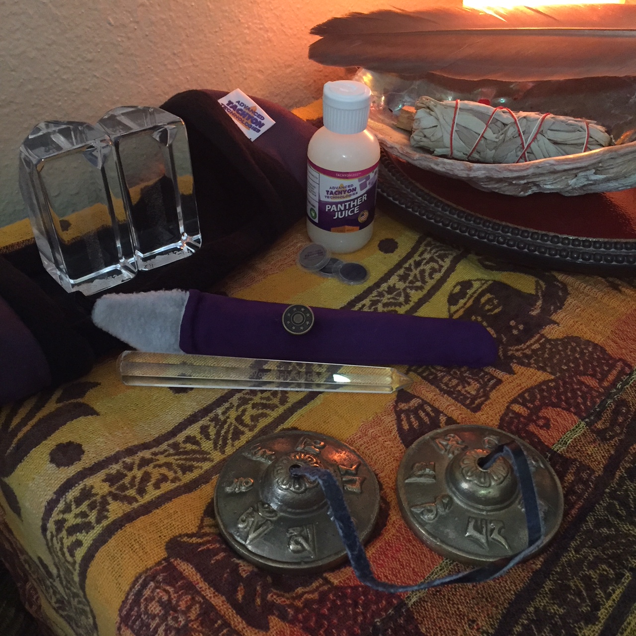 Smudging is part of your session