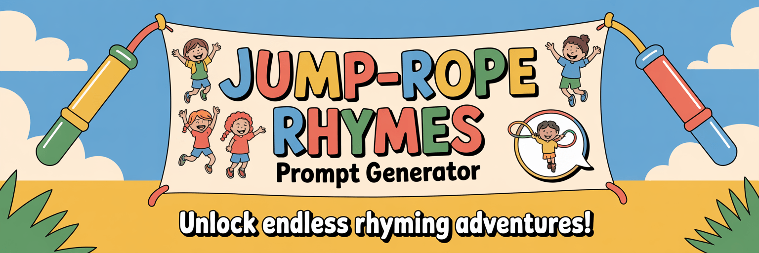 Custom Jump-rope Rhymes
