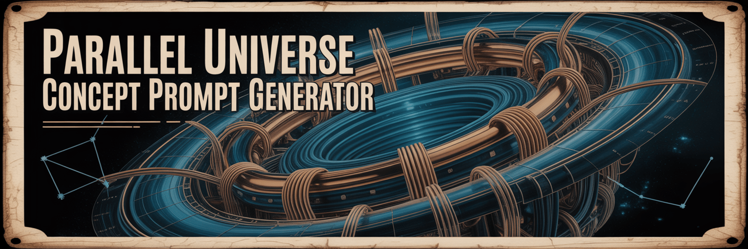 Parallel Universe Concept Prompt Generator banner